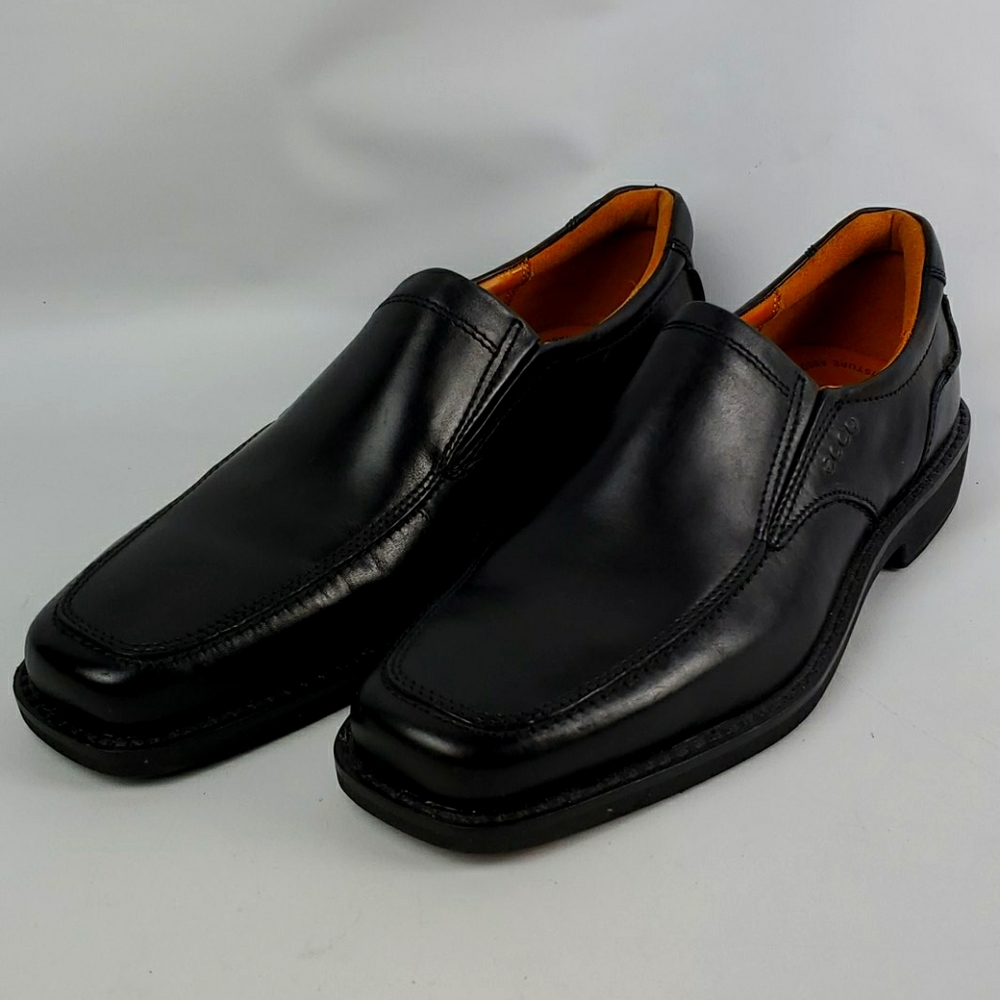 Ecco black men's dress shoes like new size 10